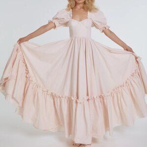 The Lickety Split Ritz Gown from Selkie 2X Pink